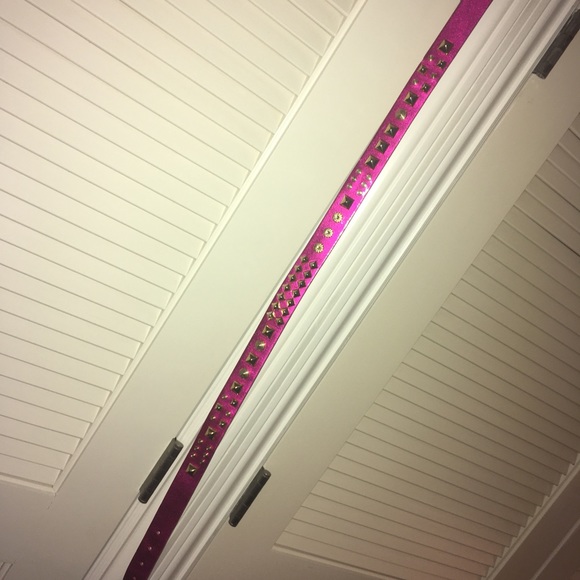 Matthew Williams For H&M pink studded belt NWOT - Picture 3 of 4